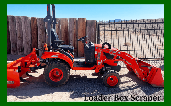 Loader Box Scraper / Tiller / Mower